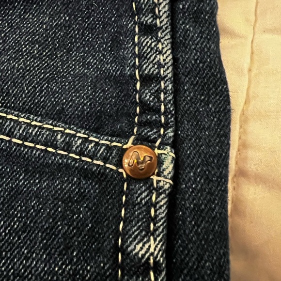 Nina Ricci Paris Vintage High Waist Straight Leg Cropped Jeans Women’s 27 - Picture 8 of 16